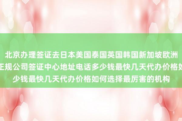 北京办理签证去日本美国泰国英国韩国新加坡欧洲法国越南，华网旅